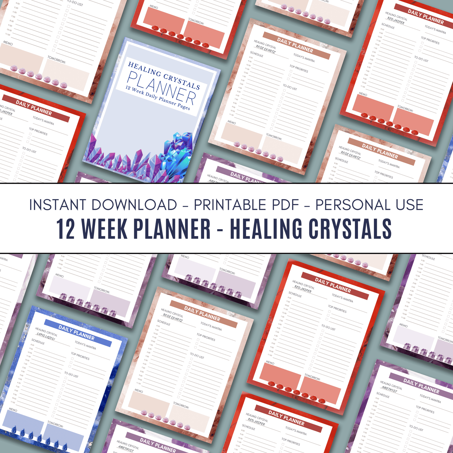 Habit Tracker - 12 Week Daily Planner