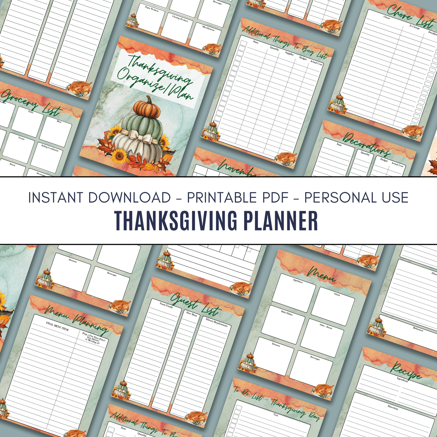 Thanksgiving Planner