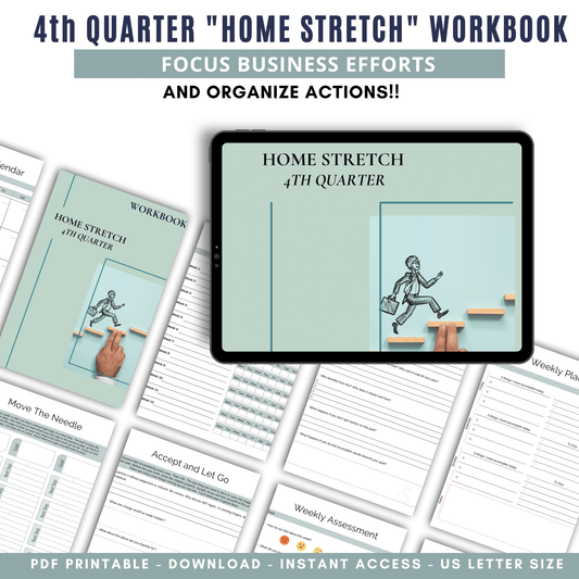 4th Quarter - Home Stretch Workbook