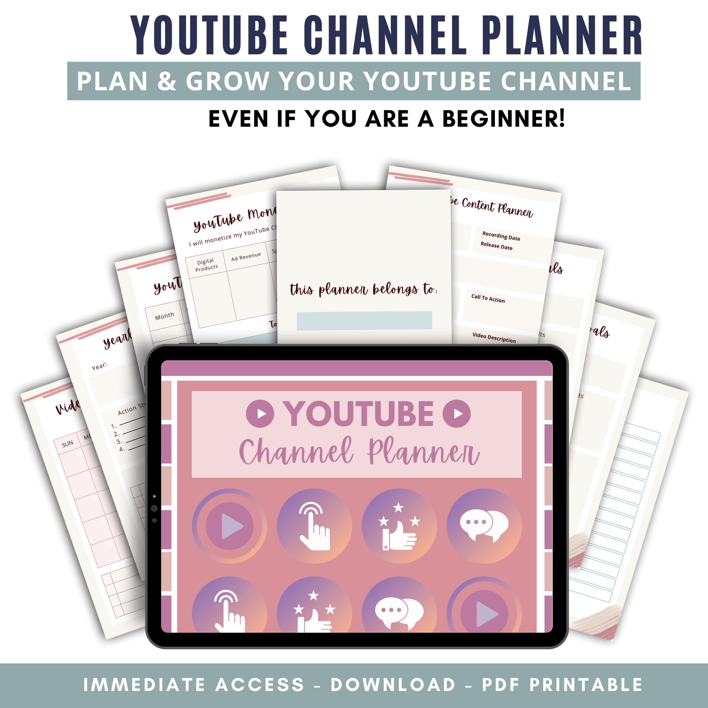 Youtube Channel Planner