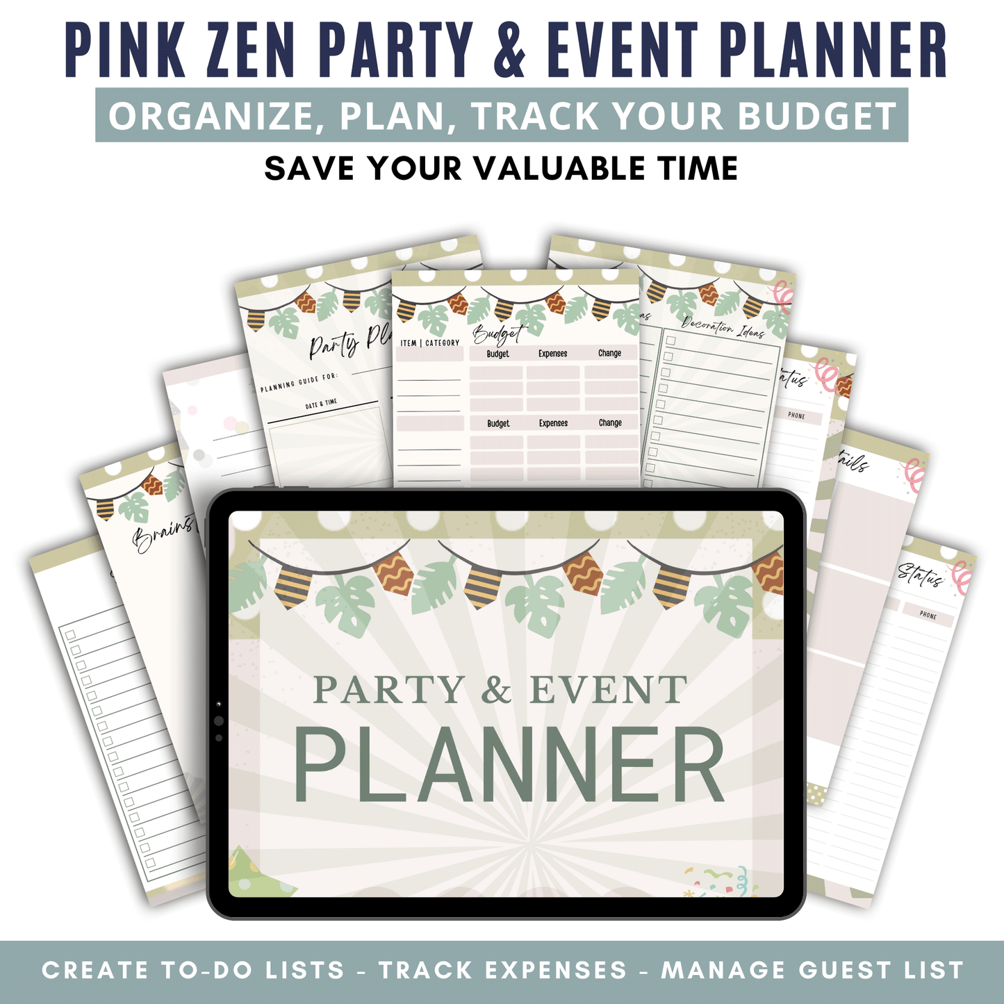 Pink Zen Party & Event Planner