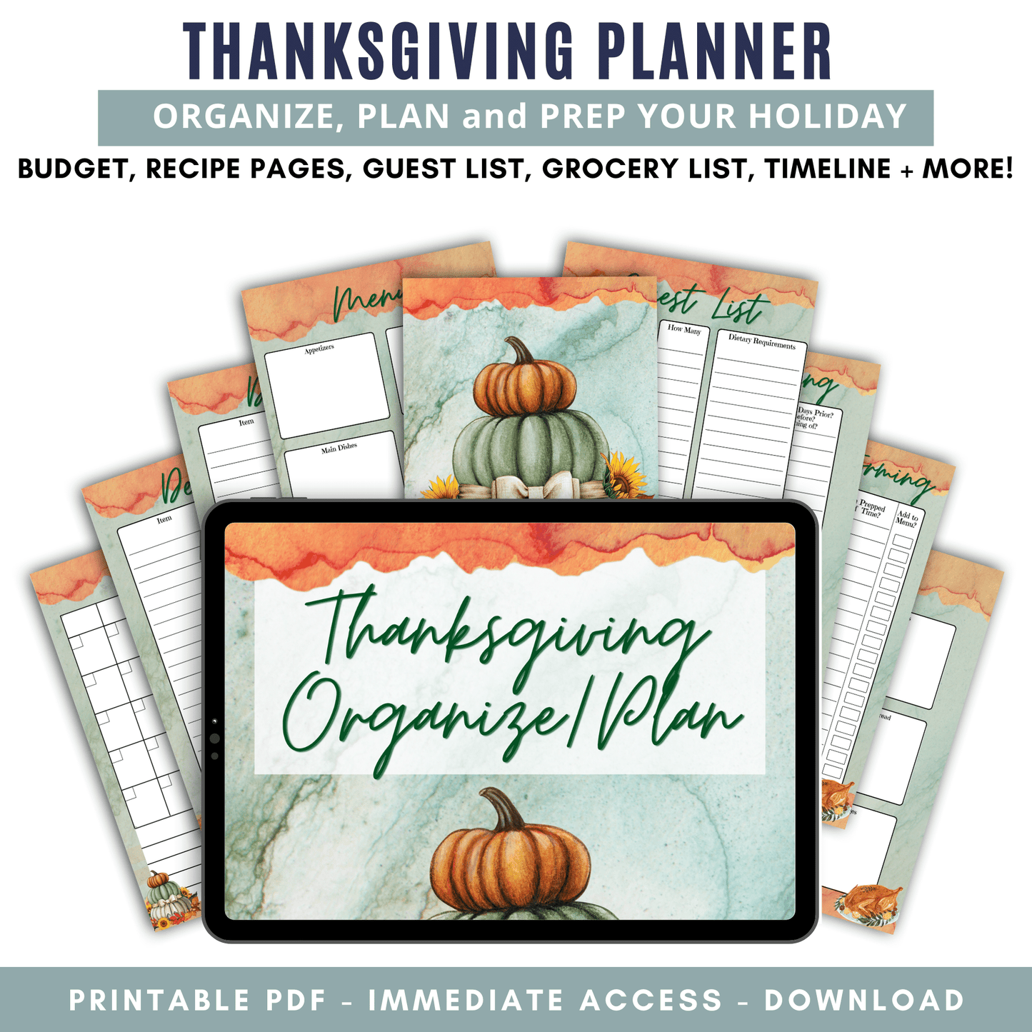 Thanksgiving Planner