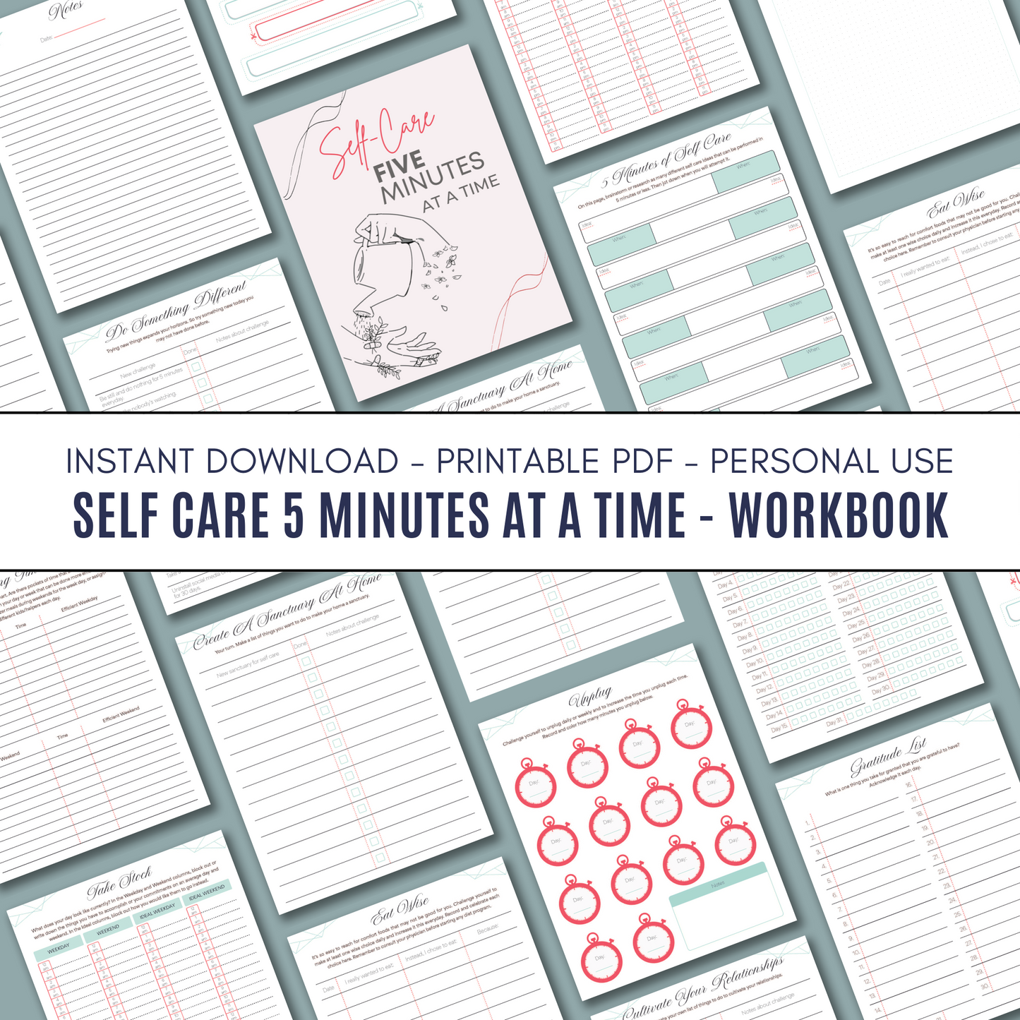 Self Care 5 Minutes At a Time