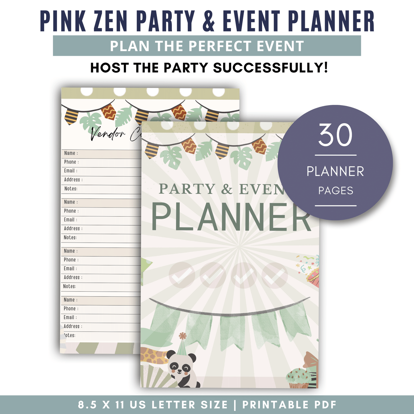 Pink Zen Party & Event Planner