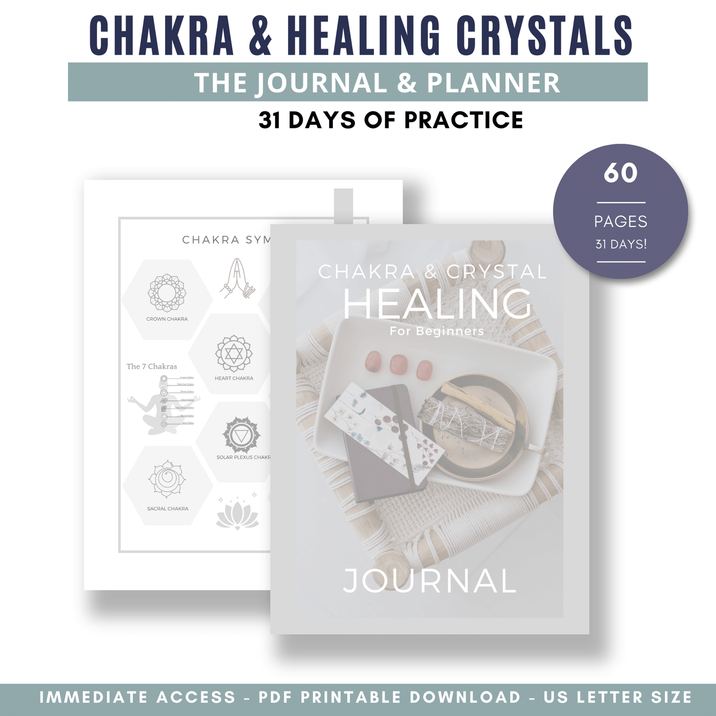 Chakra & Crystal Healing Journal