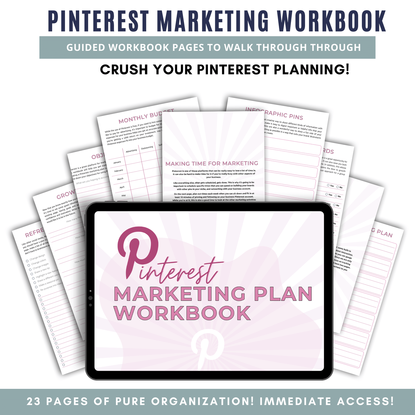 Pinterest Marketing Workbook