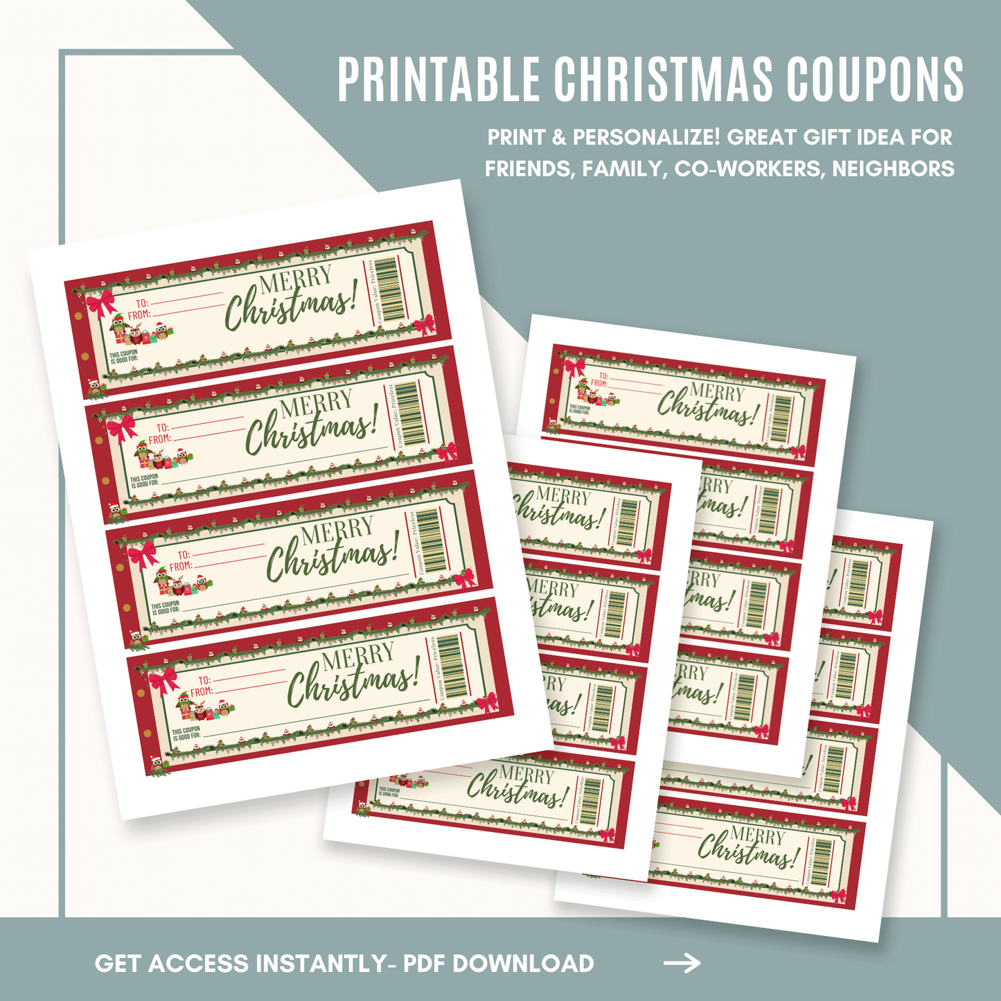 Christmas Owl Coupons