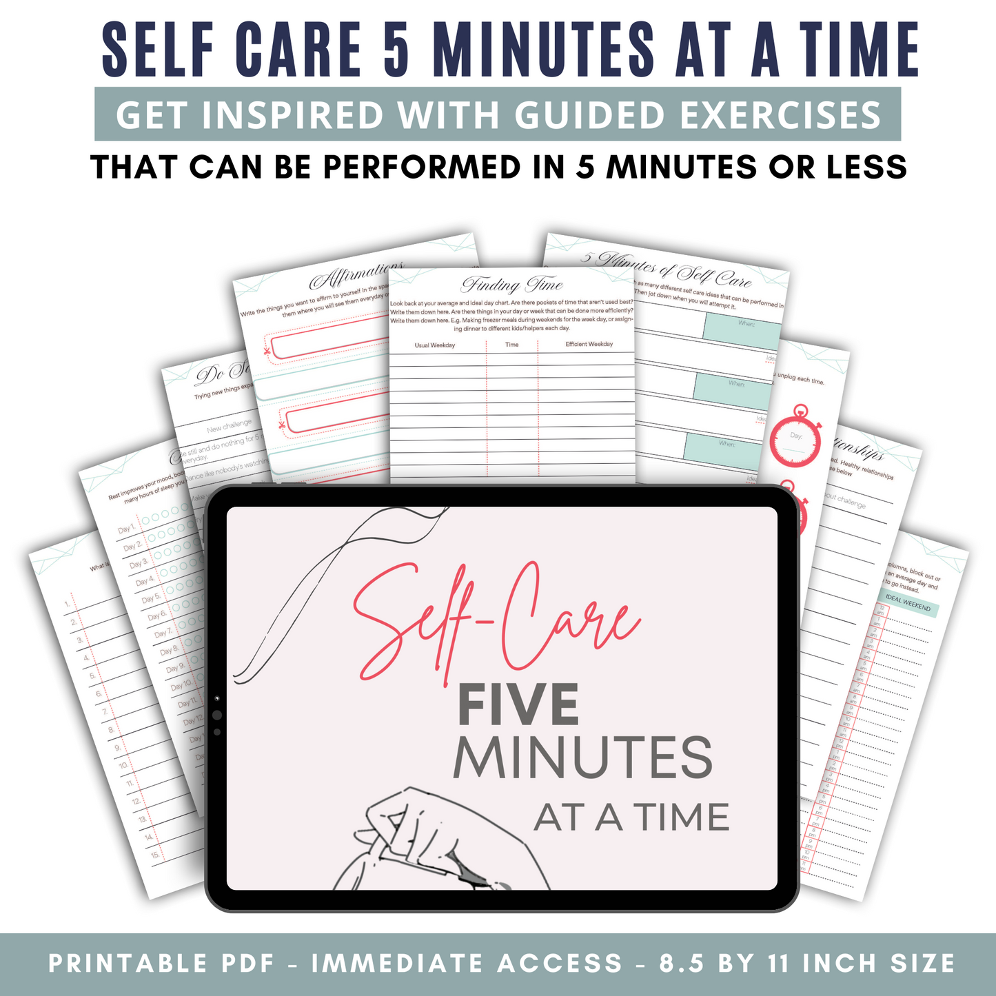 Self Care 5 Minutes At a Time