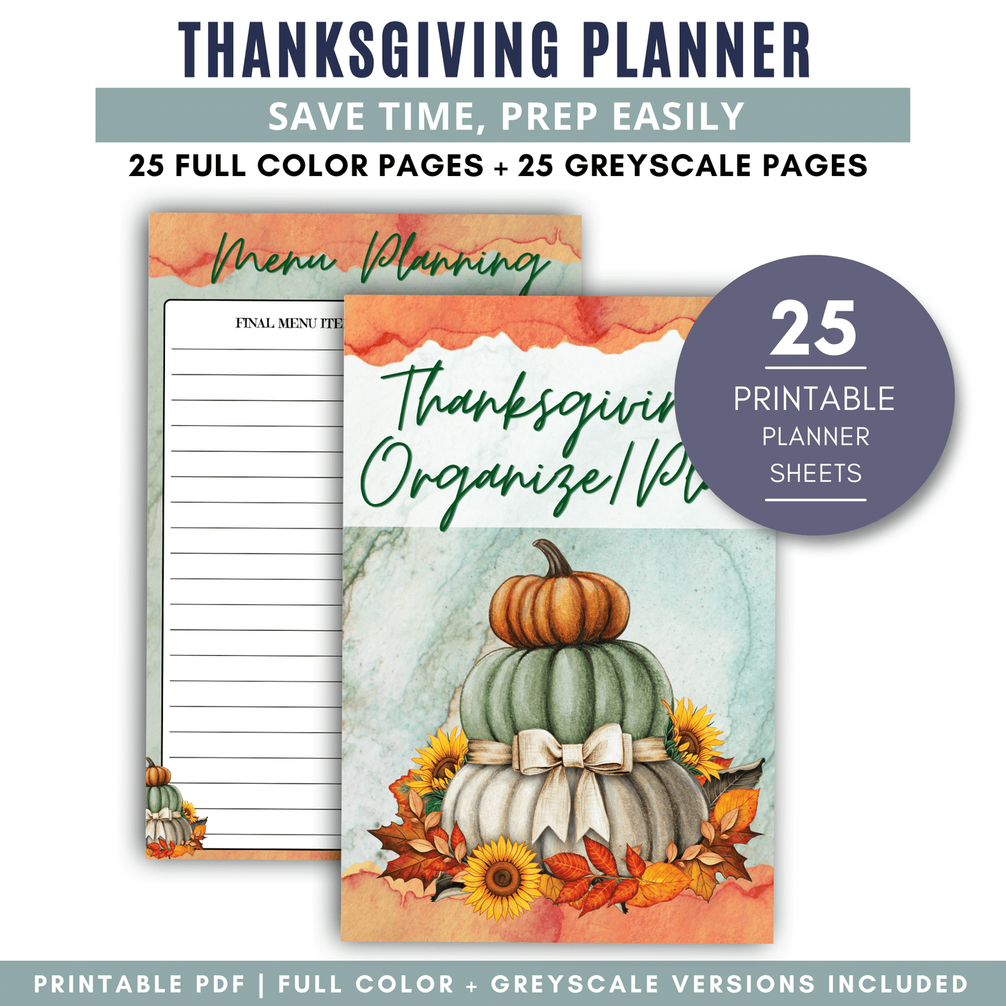 Thanksgiving Planner