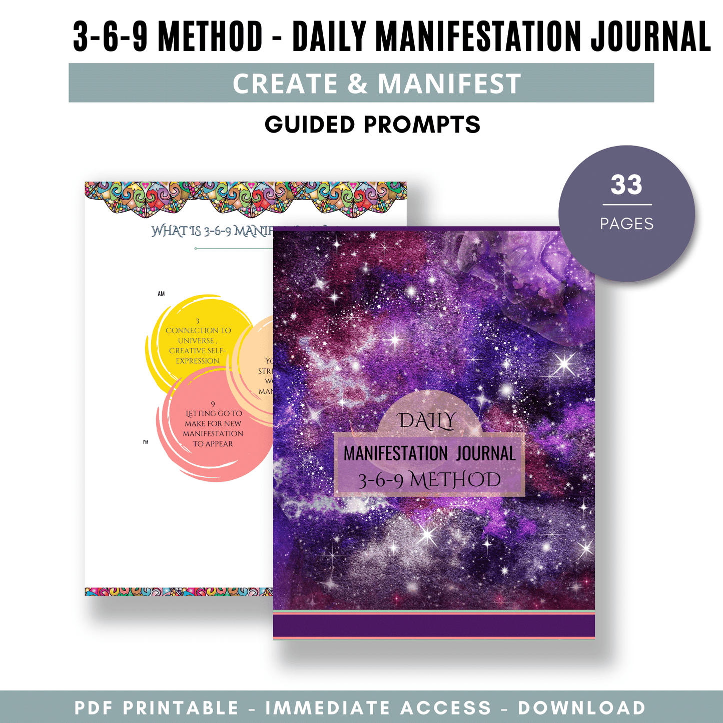 3-6-9 Manifestation Journal