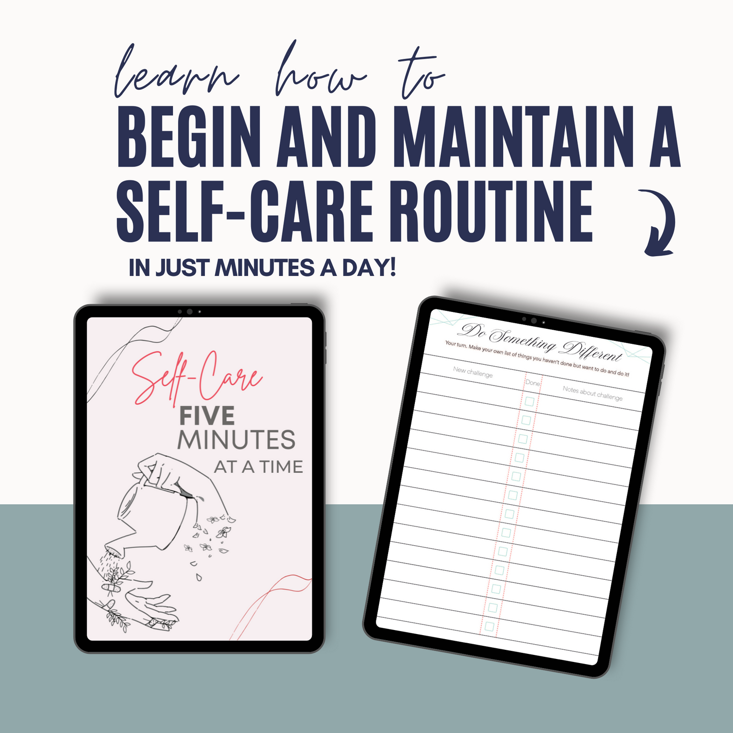 Self Care 5 Minutes At a Time