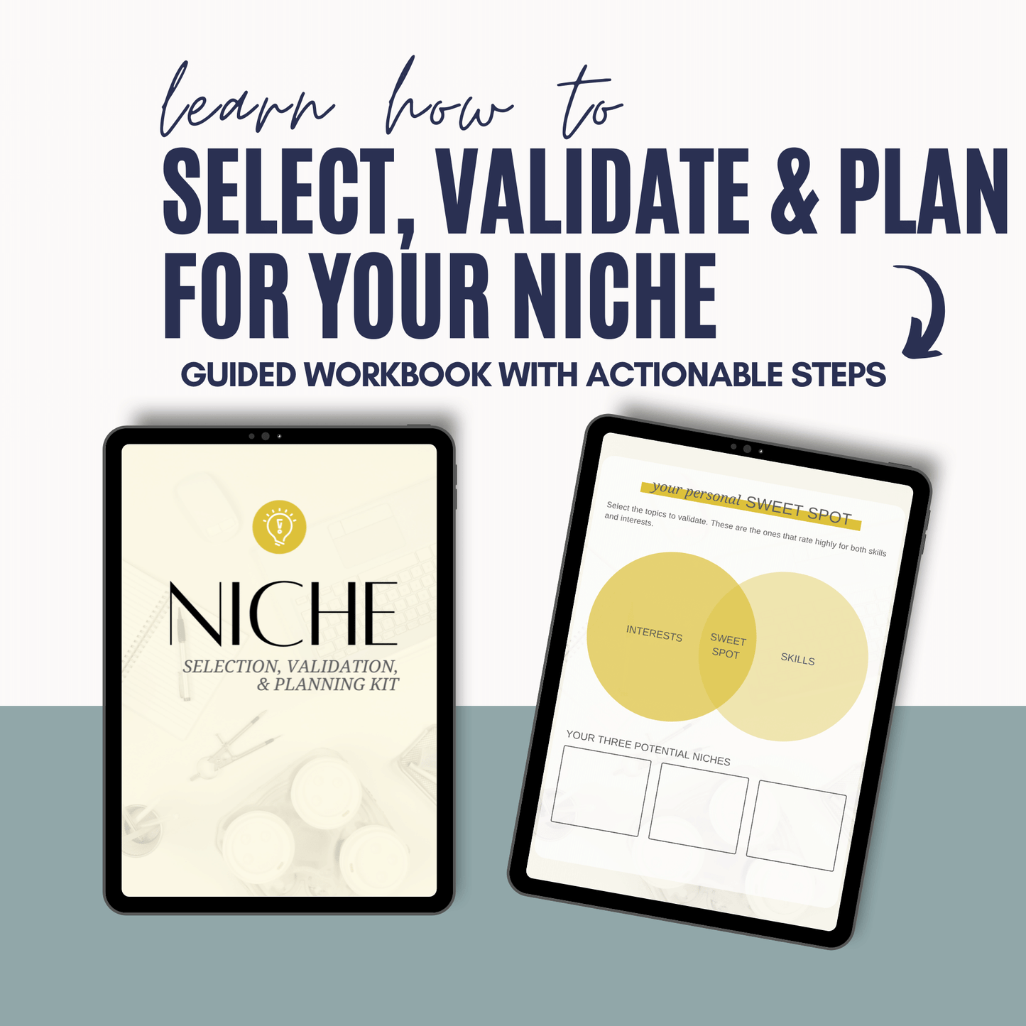 Niche Selection, Validation & Planning Kit