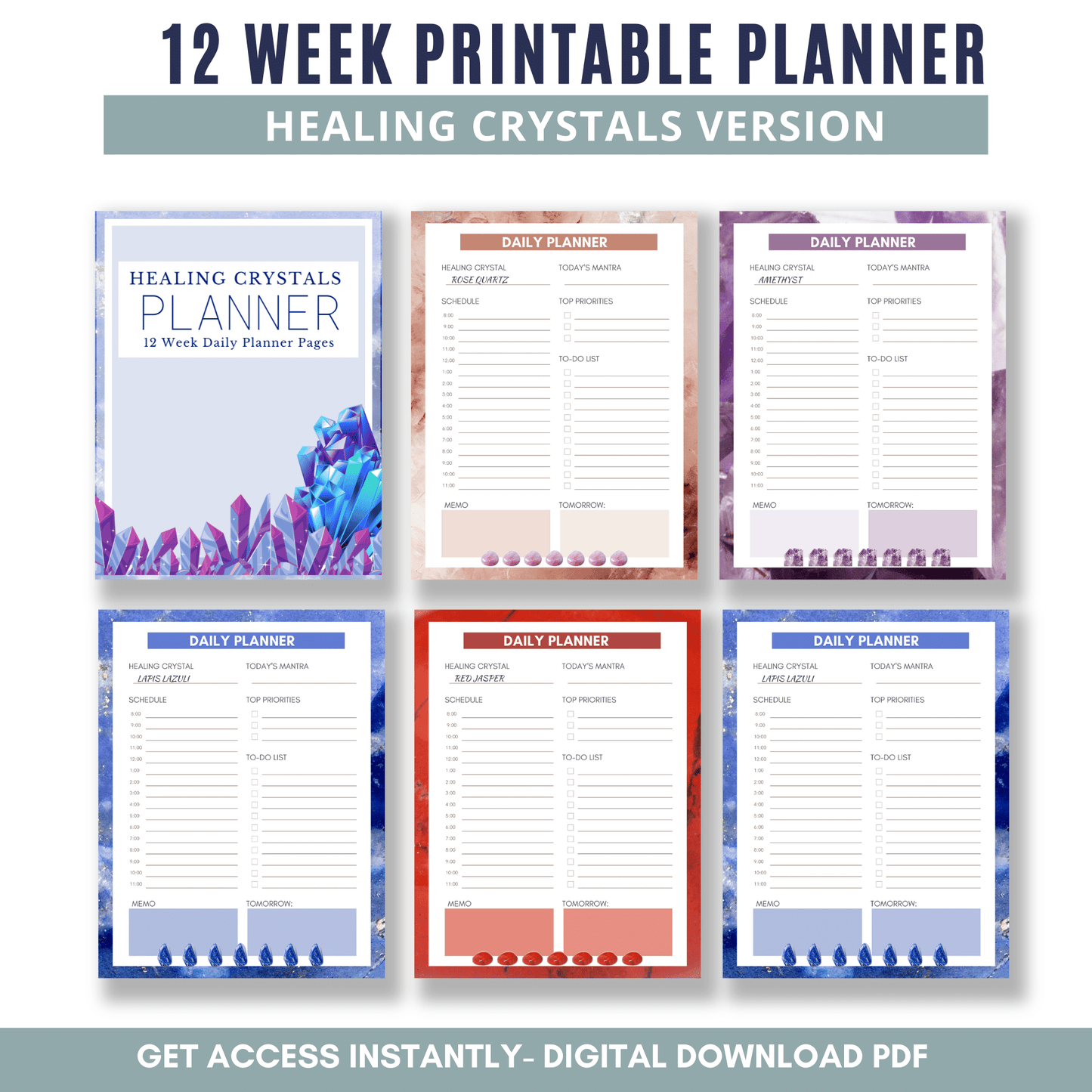 Habit Tracker - 12 Week Daily Planner