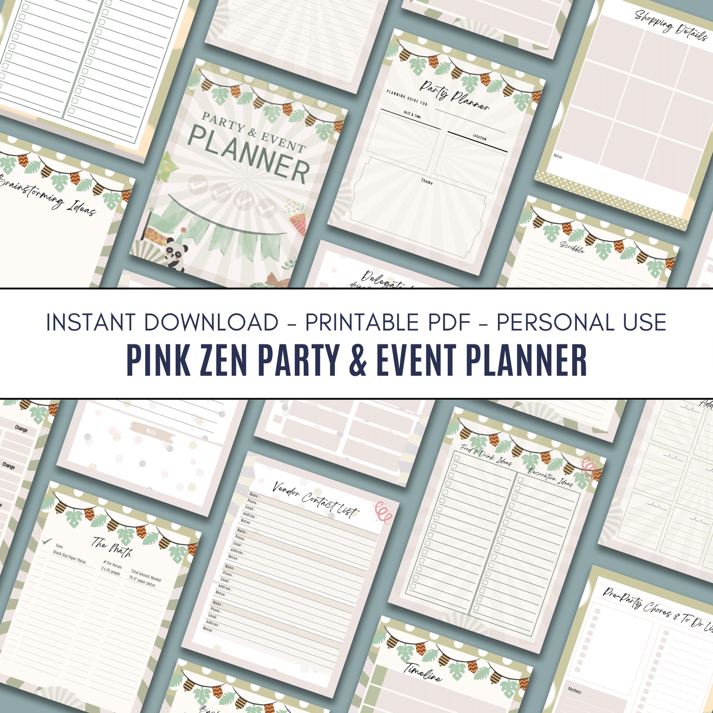 Pink Zen Party & Event Planner