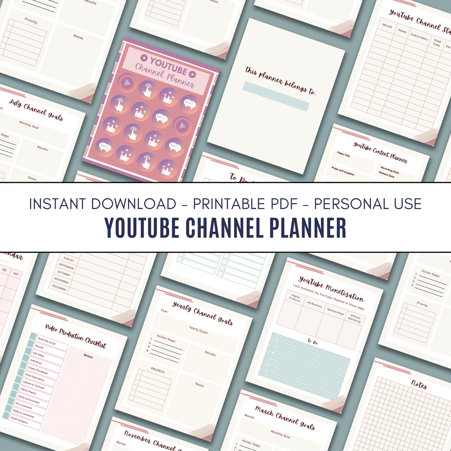 Youtube Channel Planner