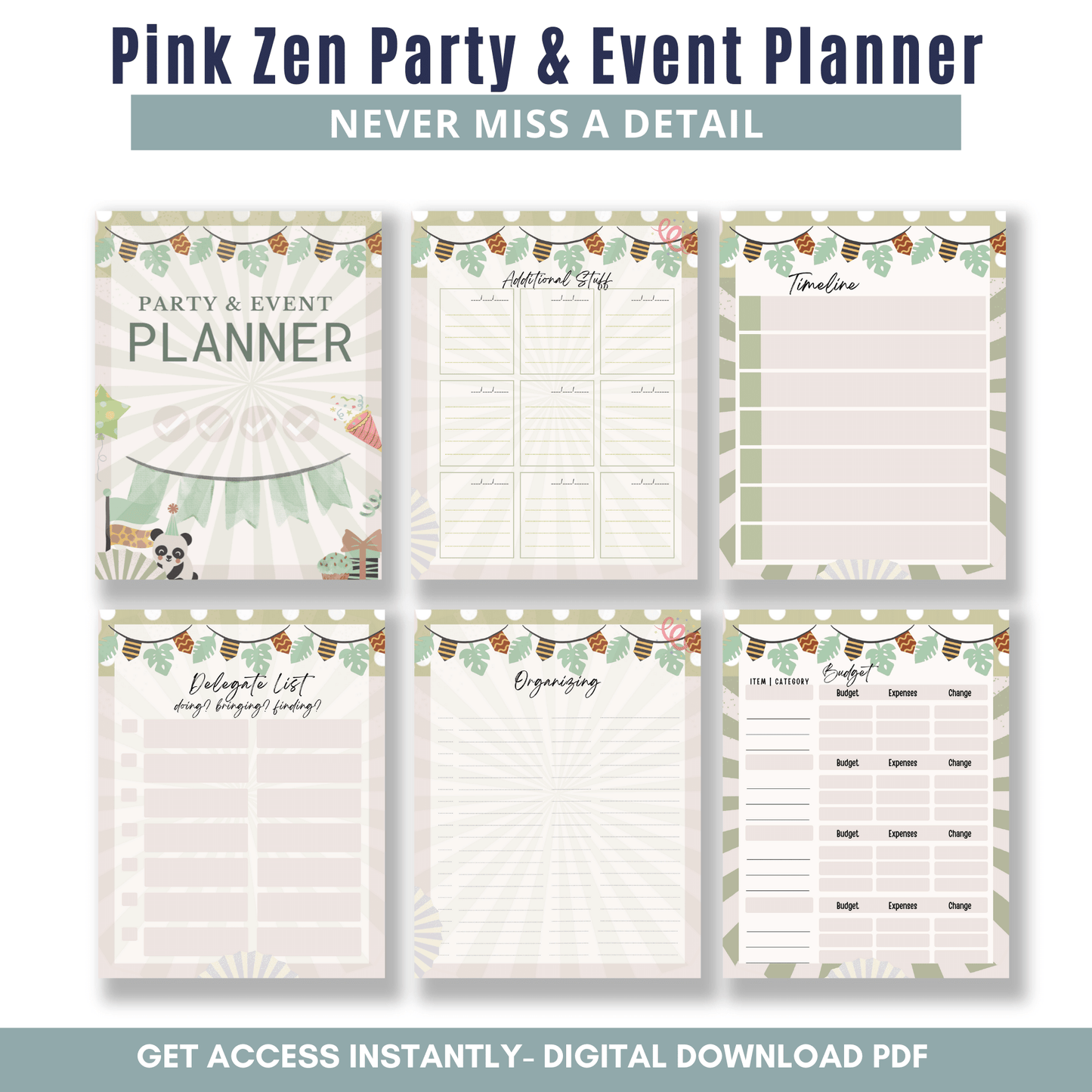 Pink Zen Party & Event Planner